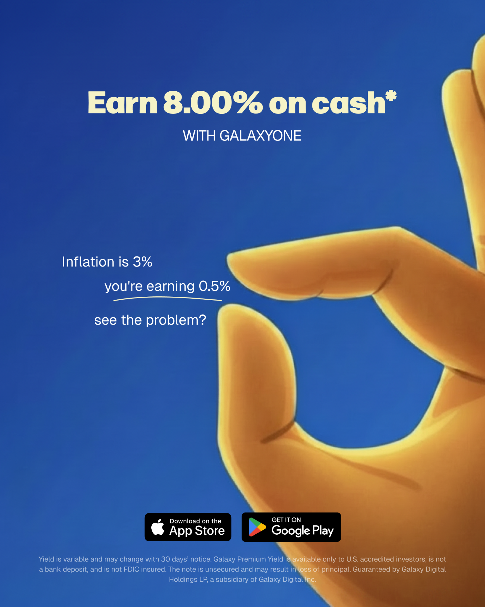 GalaxyOne Facebook ad