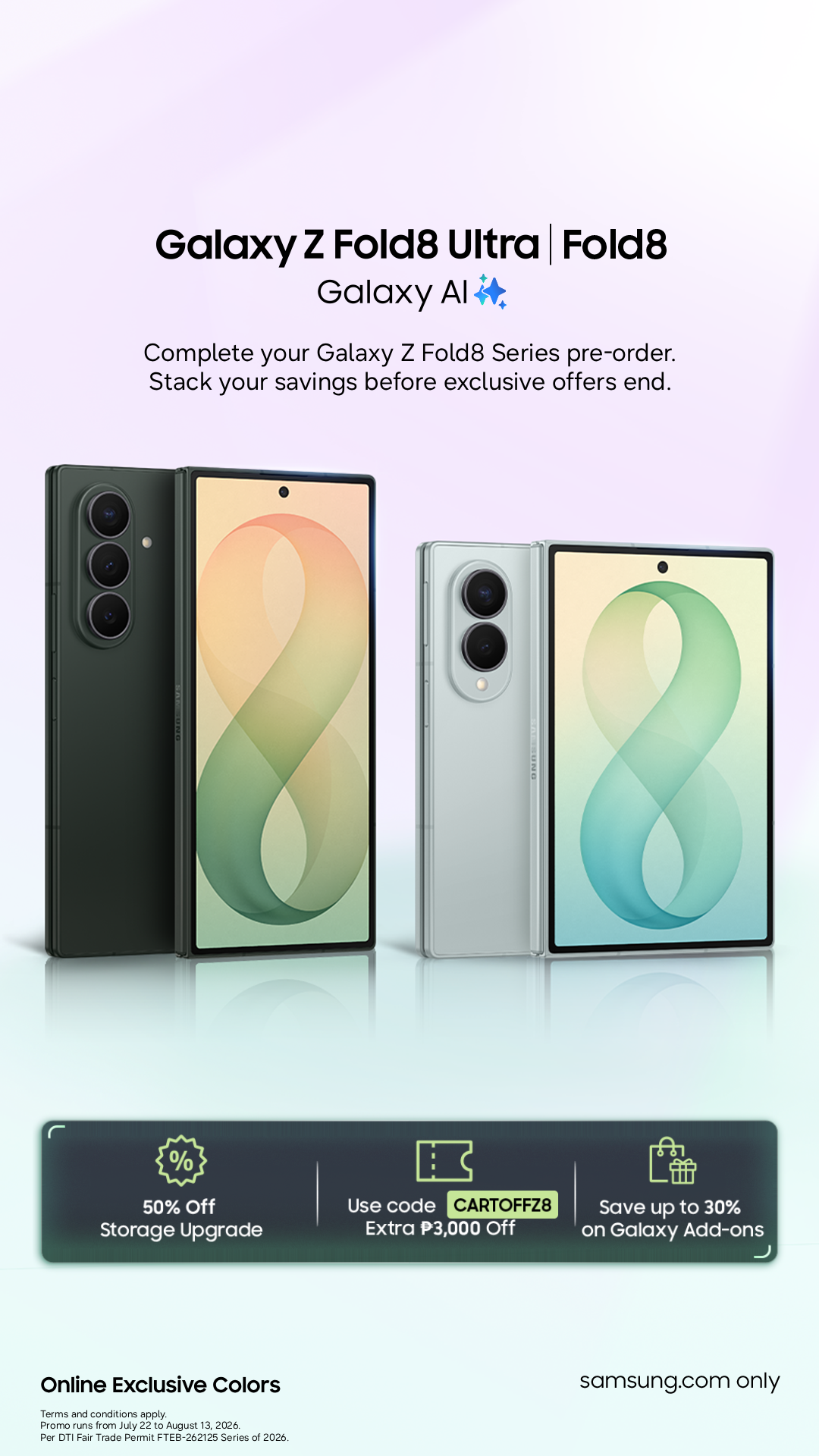 Samsung Facebook ad