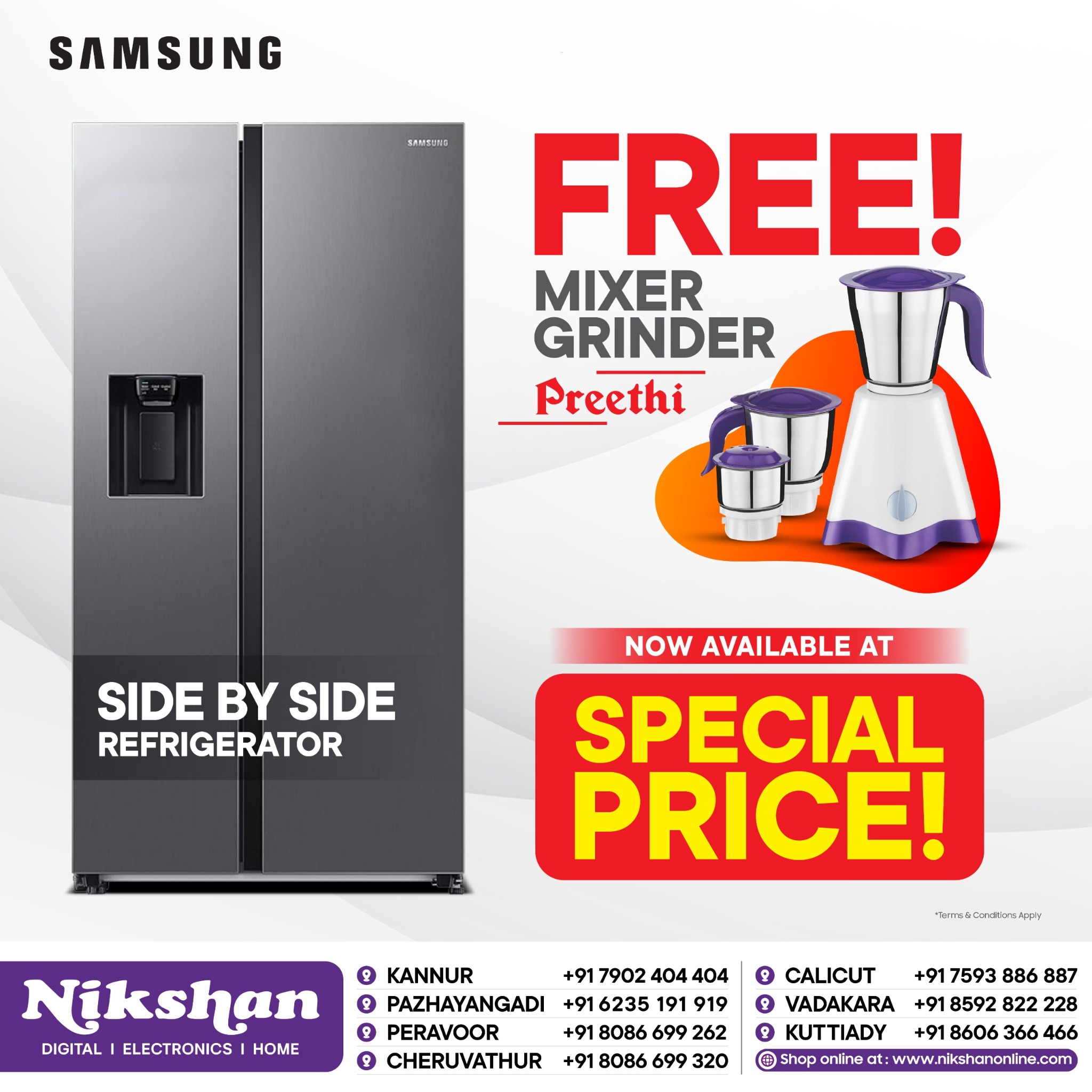 Nikshan Electronics Facebook ad