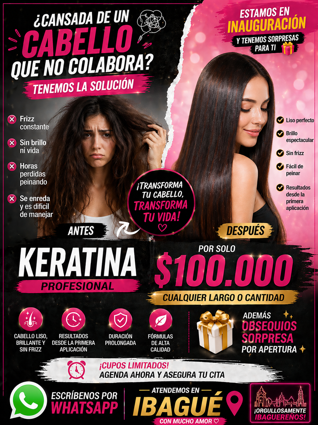 AndresKeratinas Facebook ad from Apr 28, 2026