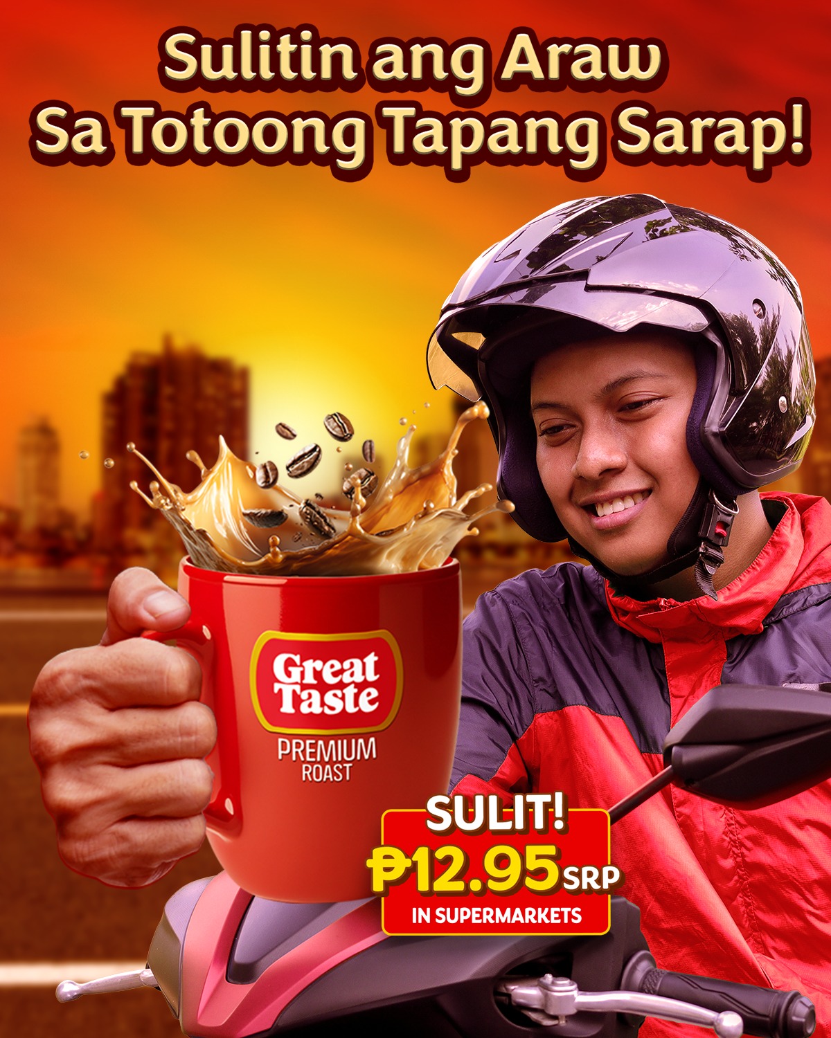 Great Taste Coffee Facebook ad