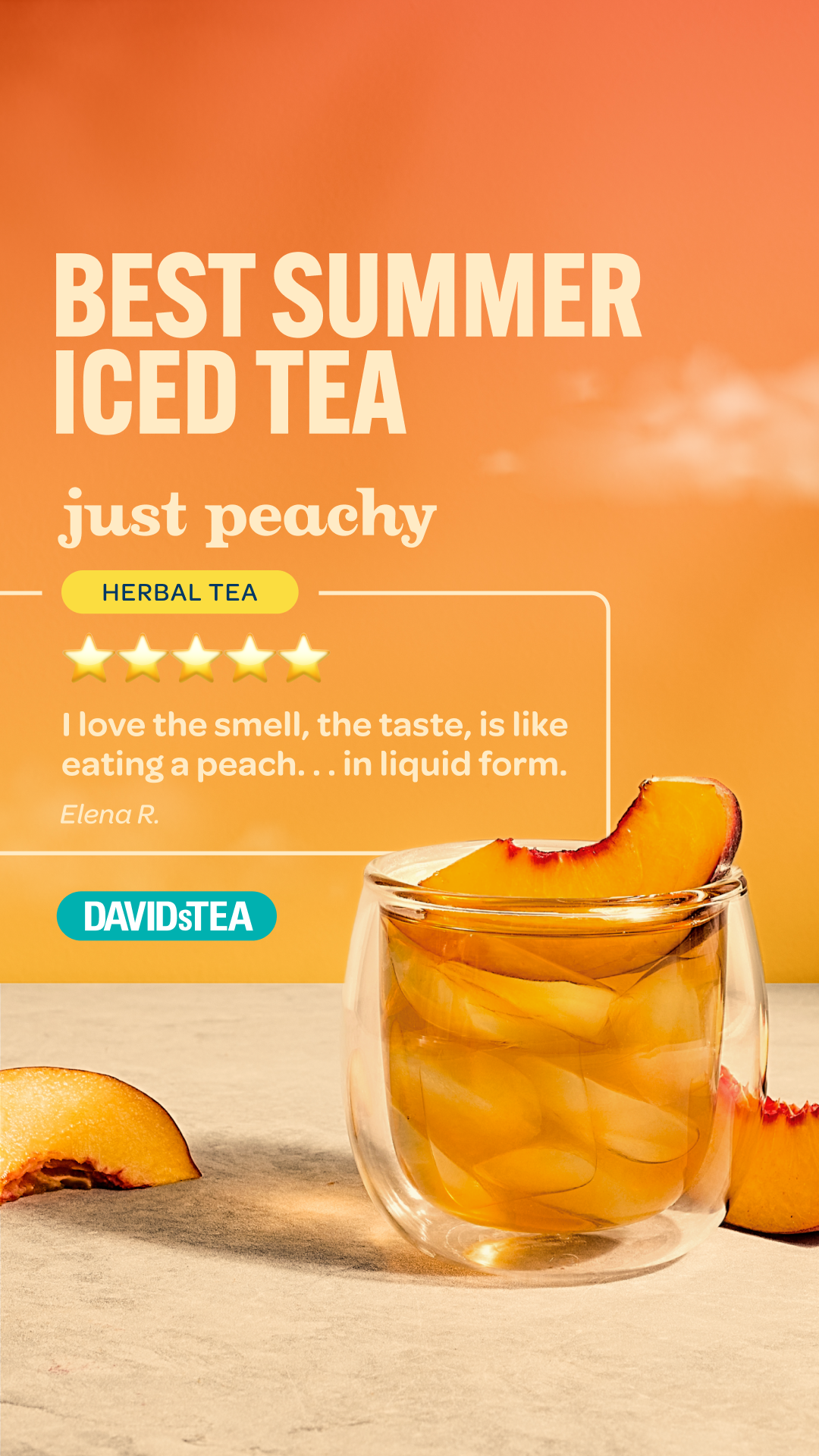DAVIDsTEA Facebook ad