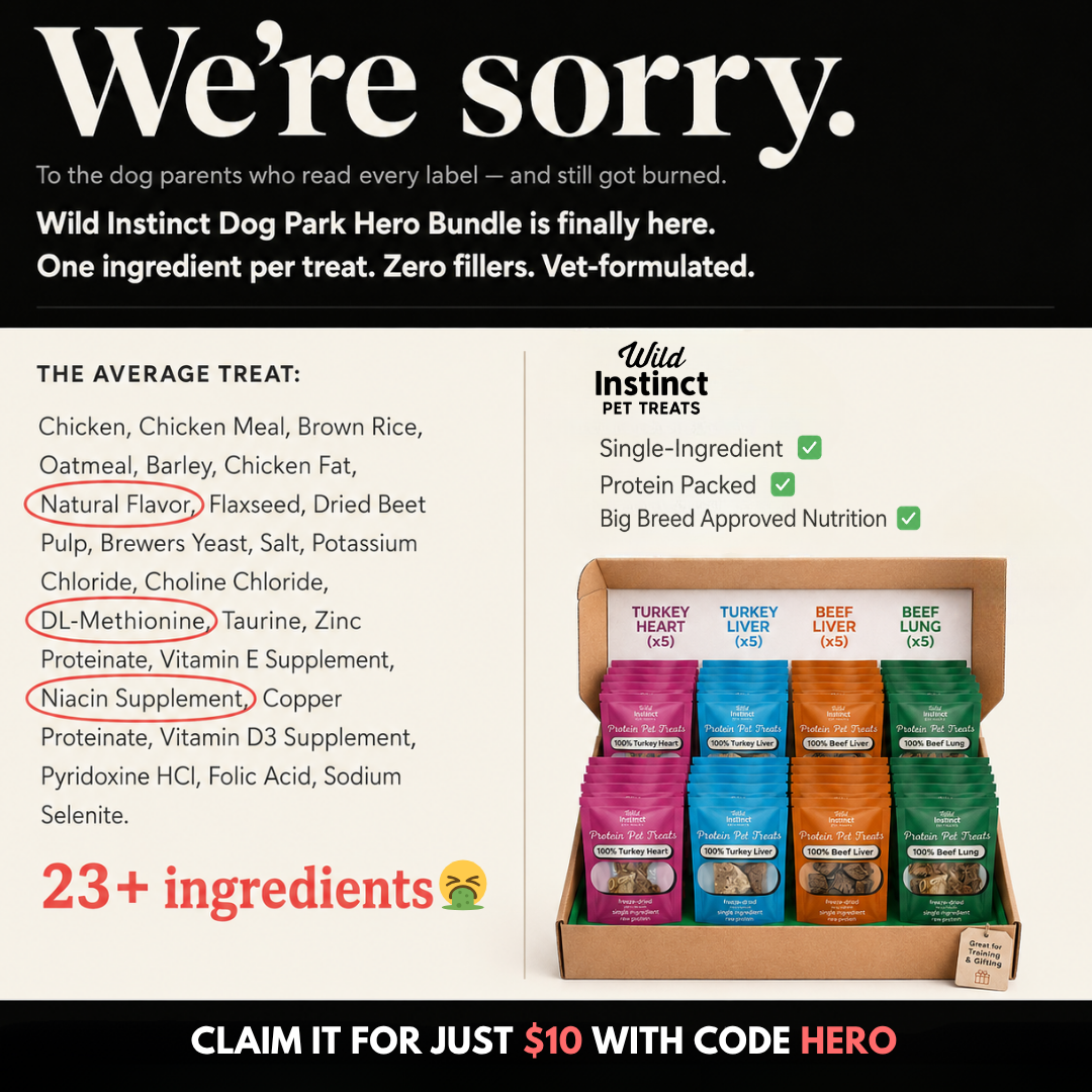 Try Wild Instinct Pet Facebook ad