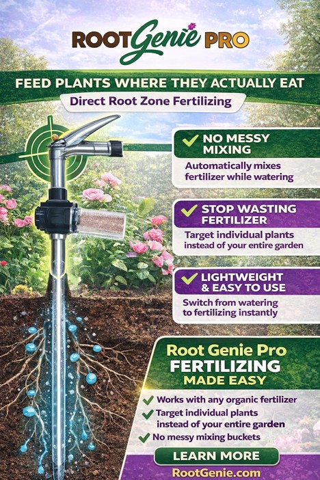 Root Genie Facebook ad: Root Genie Garden Fertilizer System | Achieve Garden…