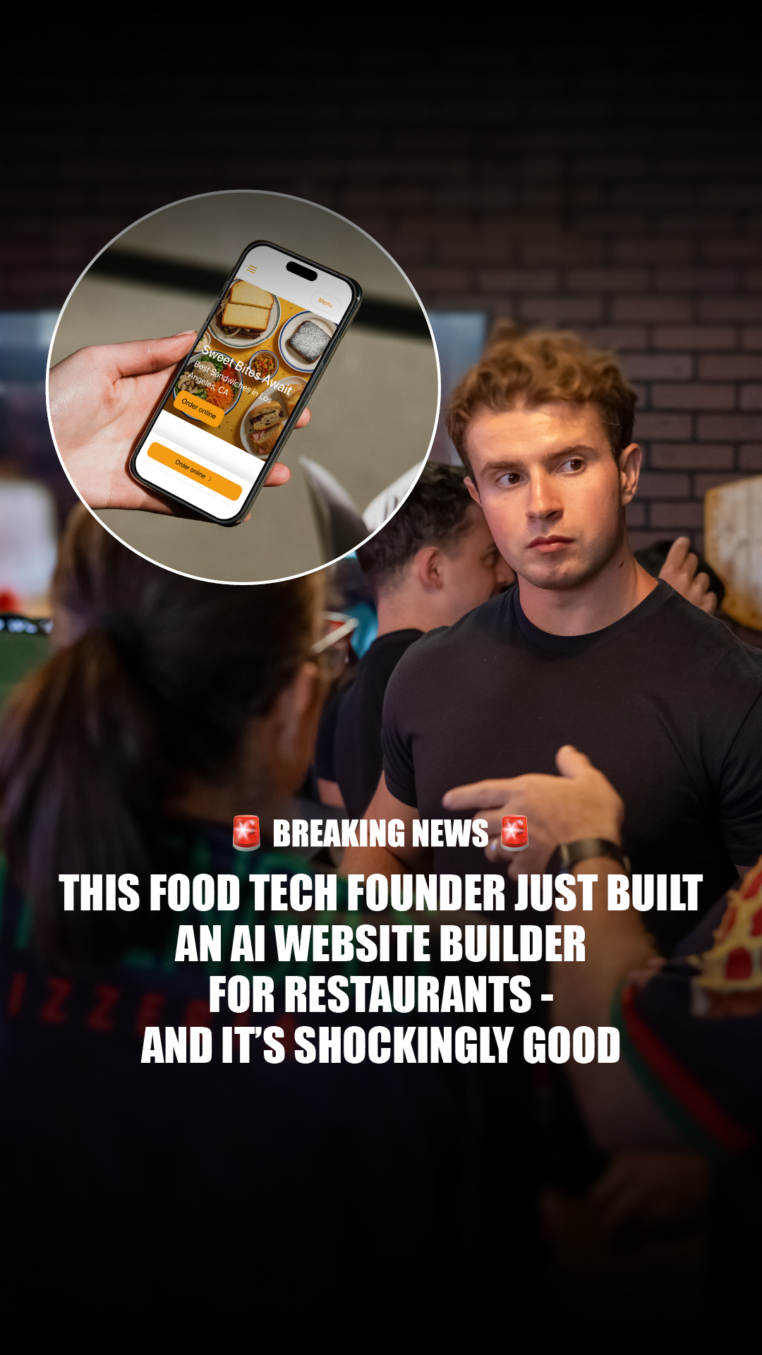 Restaurant Website Improver Facebook ad