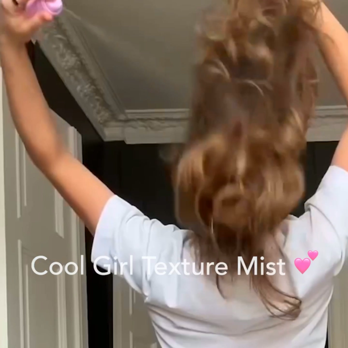 Hair by Sam McKnight Facebook ad: Trending now: Cool Girl Texture Mist