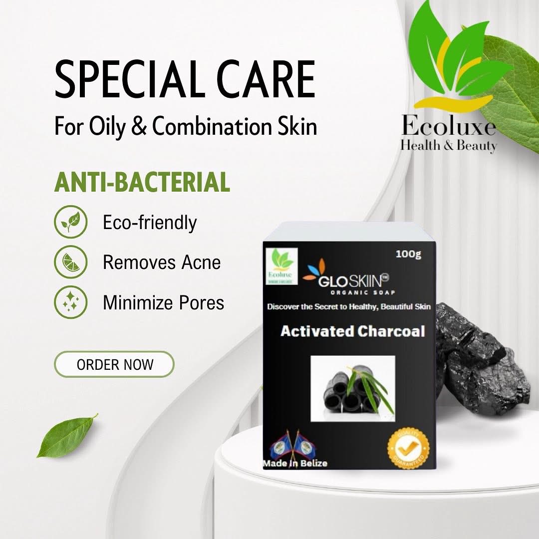 Eco-Luxe Facebook ad: Problem: Body acne and back acne