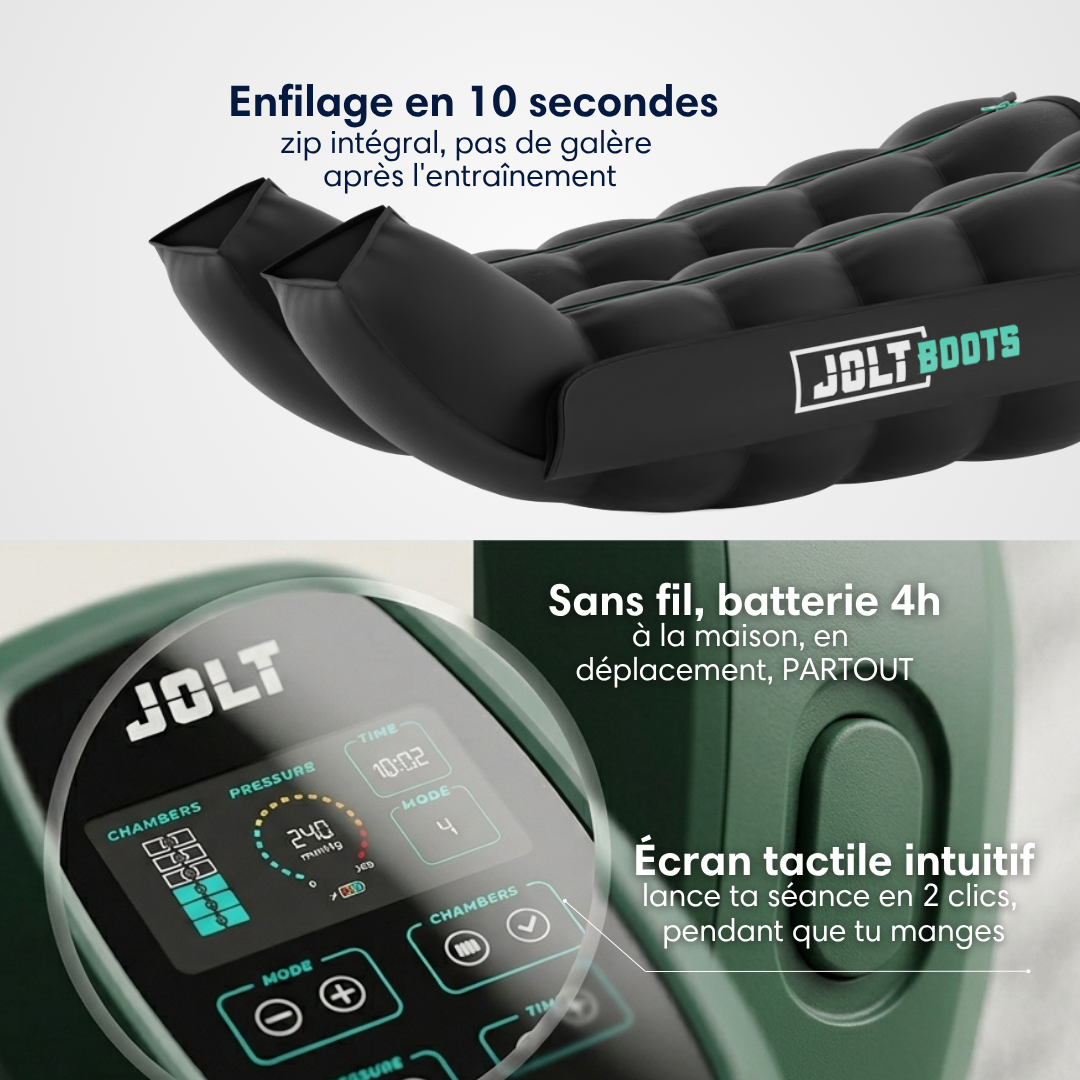 JOLT Recovery Facebook ad: Satisfait ou remboursé