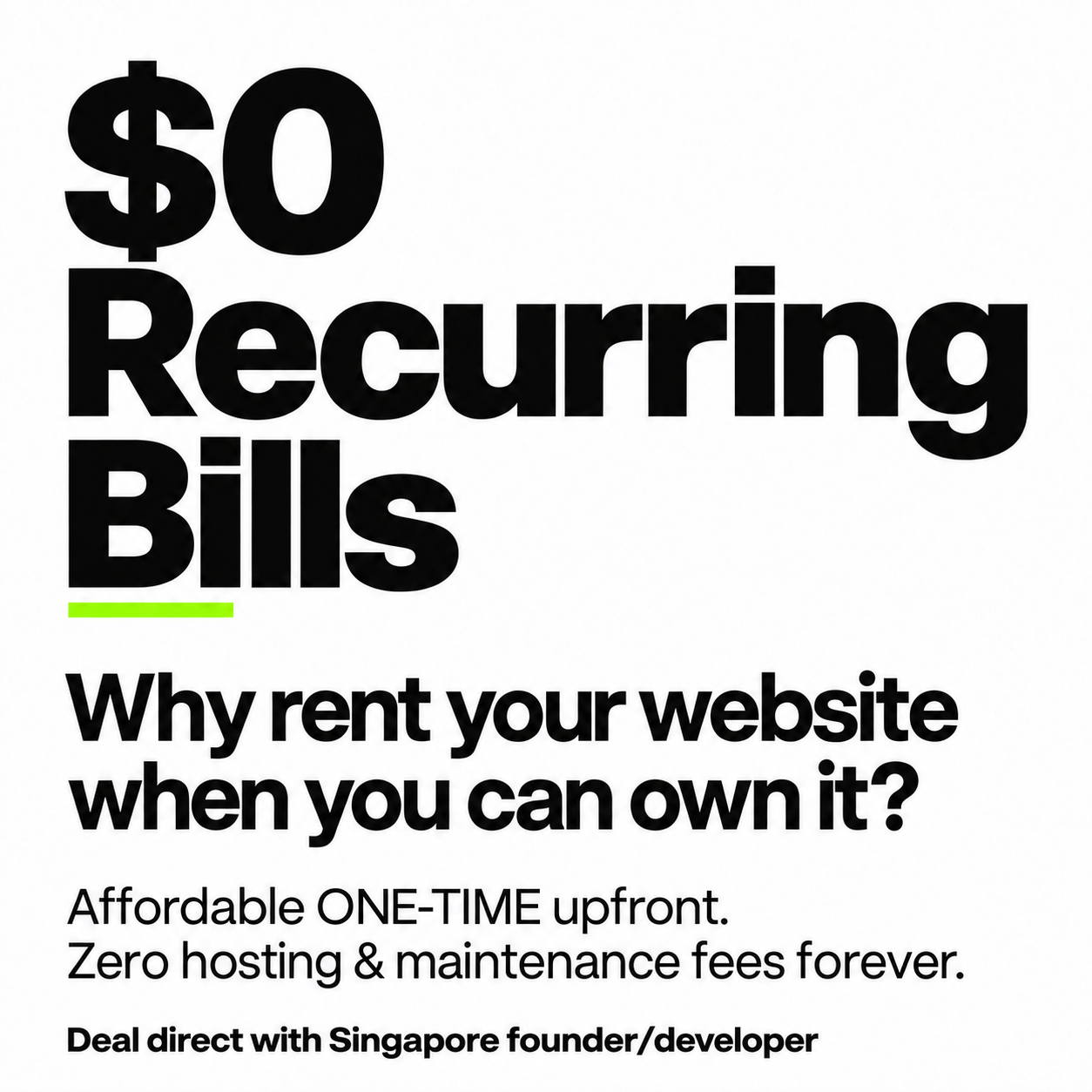 Digital ROI Buddy Facebook ad: Don't overpay. Join my smart website clients today.