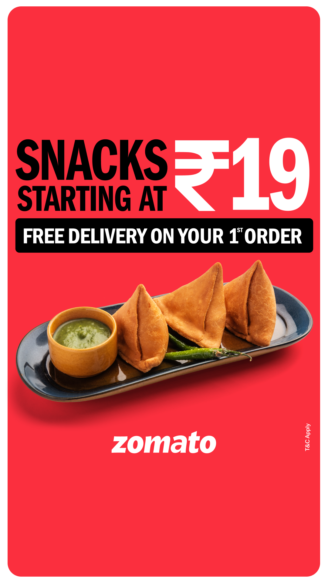 Zomato Facebook ad