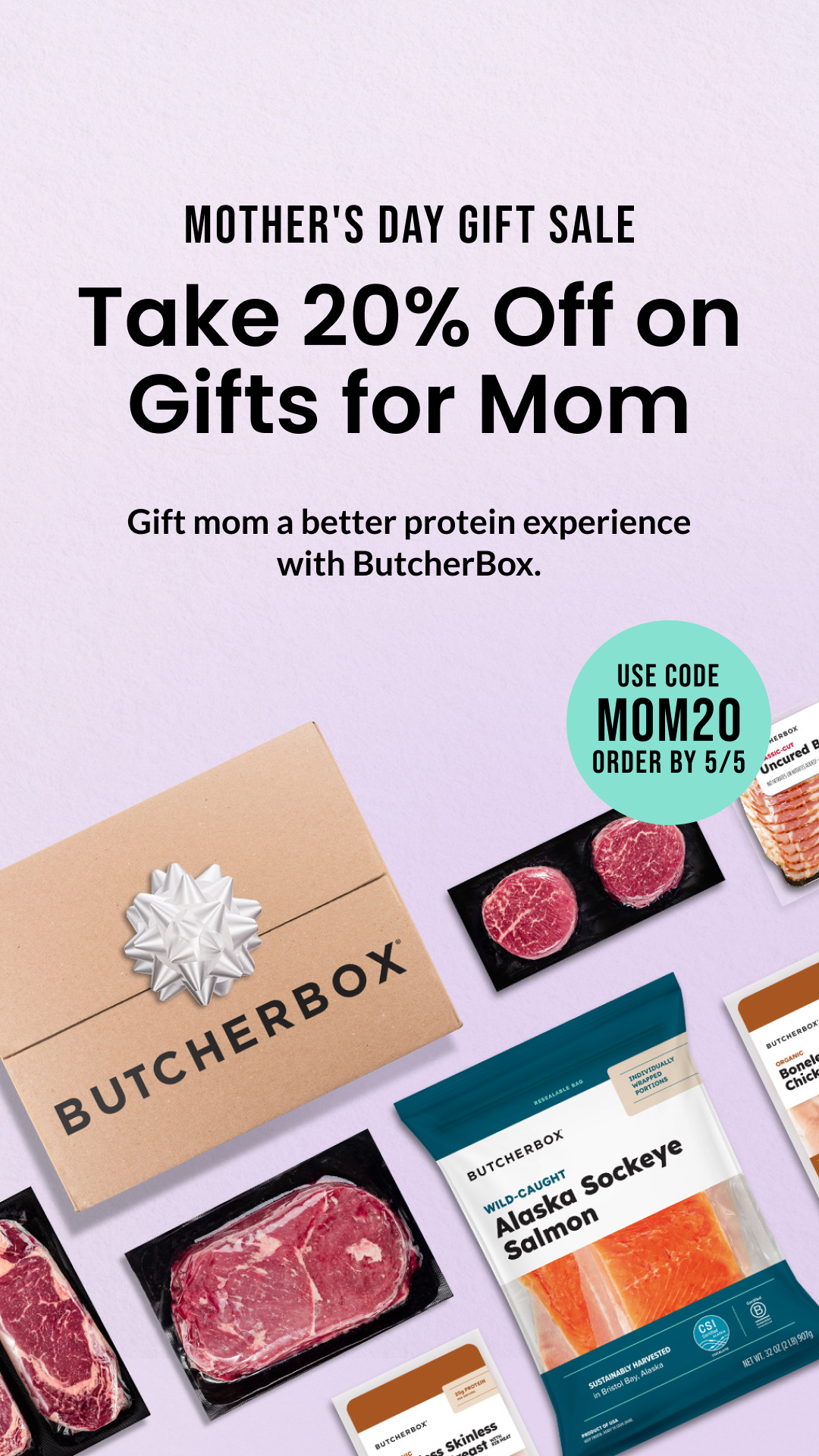 ButcherBox Facebook ad