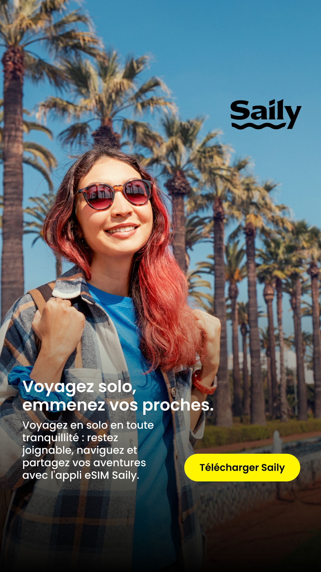 Saily Facebook ad
