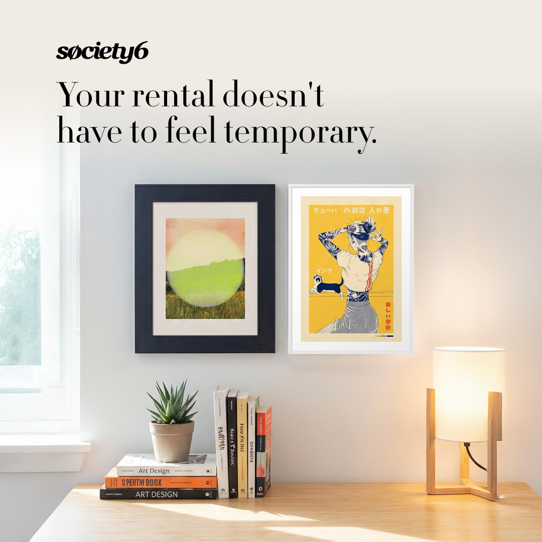 Society6 Facebook ad