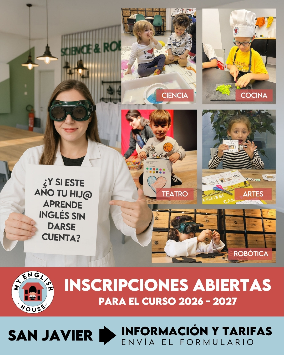 My English House Academy Facebook ad