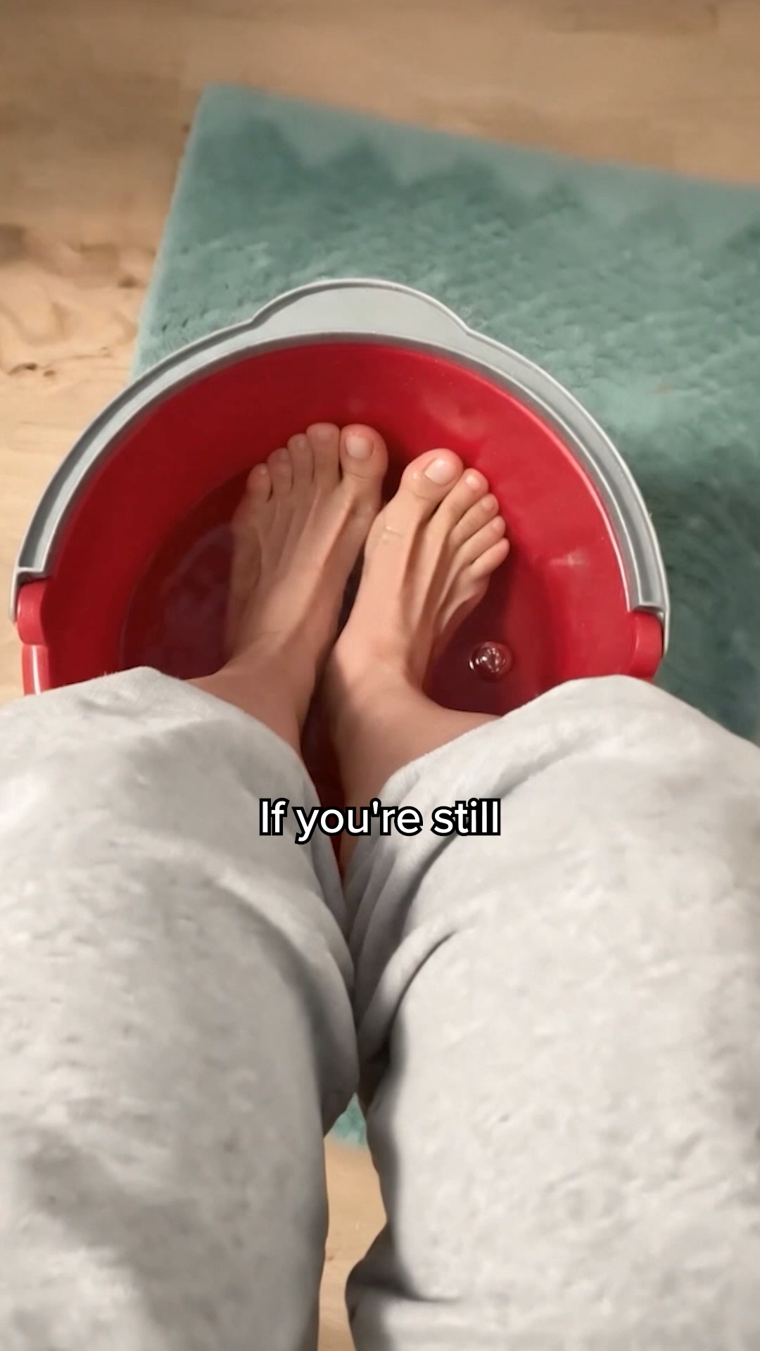 Nuvé Facebook ad: Baby soft feet in 5 minutes flat