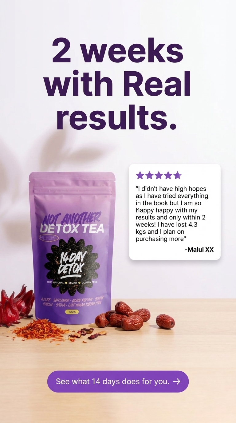 NA Detox Tea Facebook ad