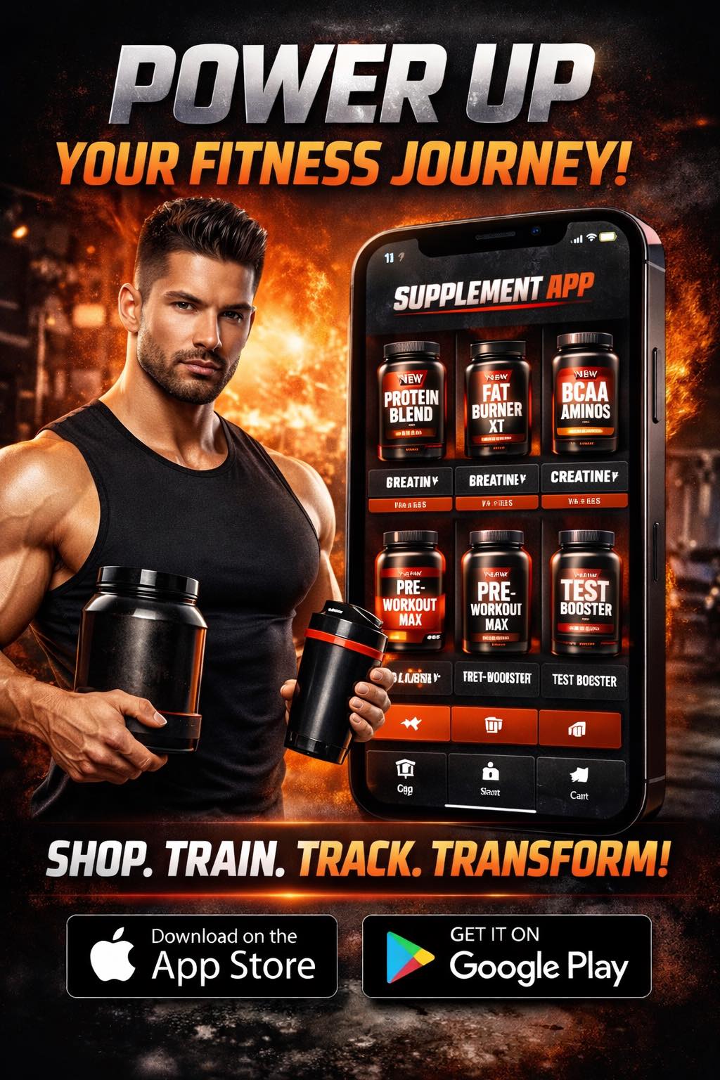 Pro Gym Supps Facebook ad: Pro Gym Supplements Ltd