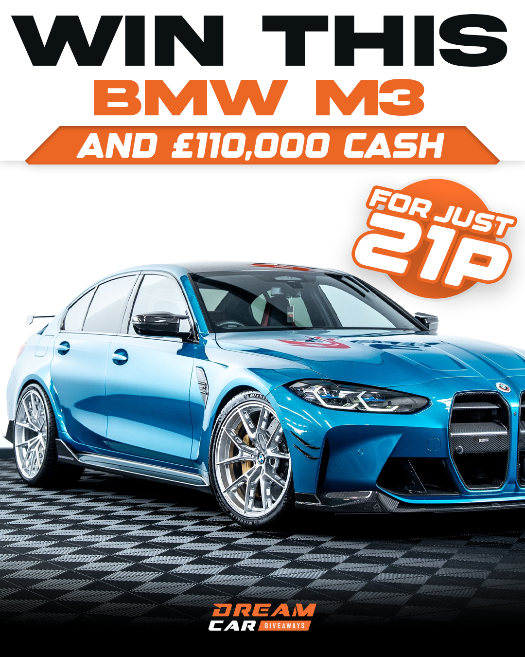 Dream Car Giveaways Facebook ad