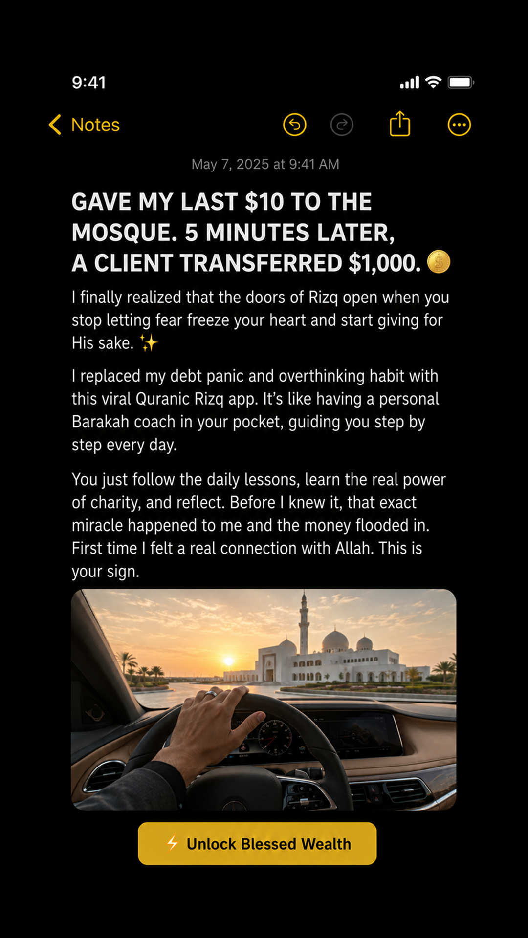 Imam Advice Daily Facebook ad