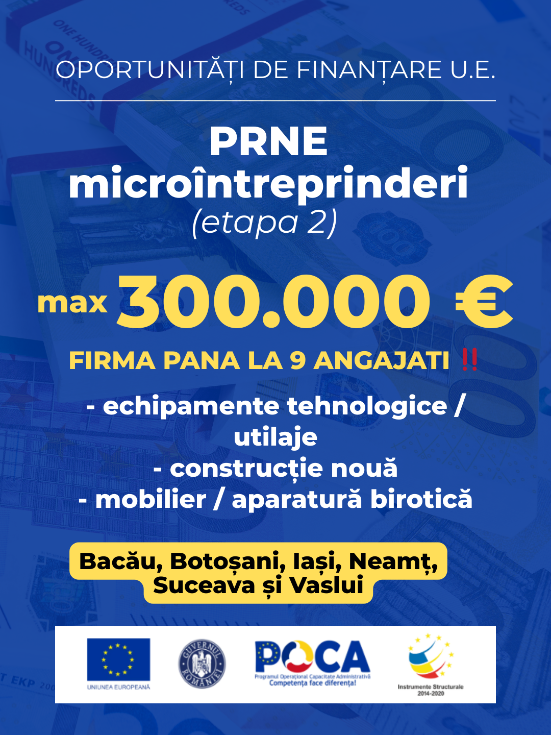 Todos & Company Facebook ad: PRNE microîntreprinderi