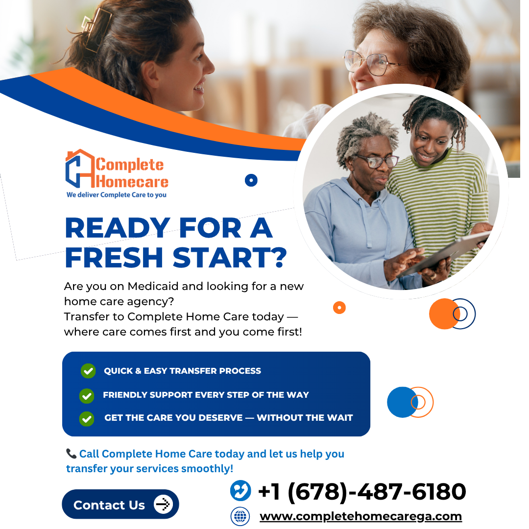 Complete Homecare Georgia Facebook ad from Oct 21, 2025