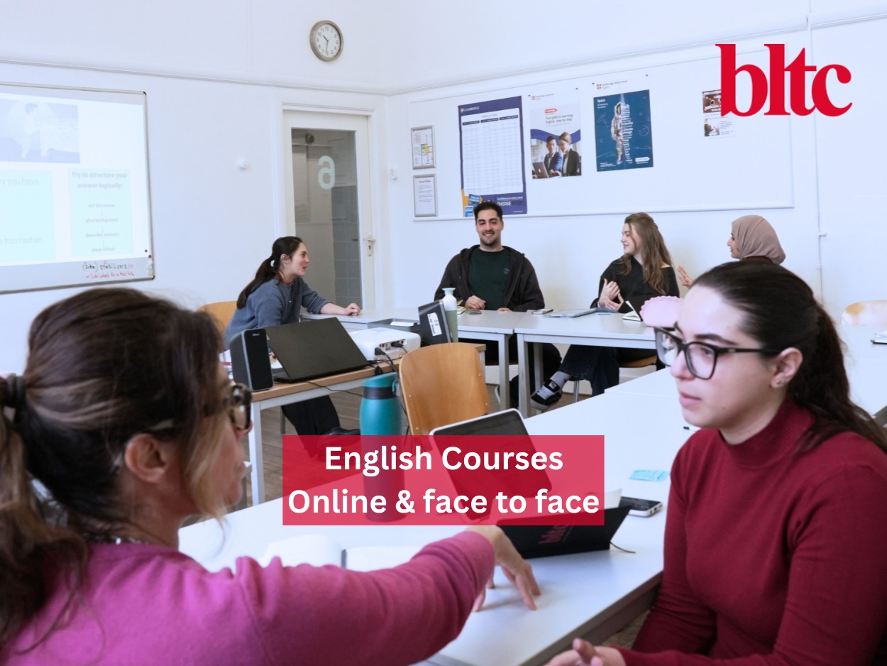 BLTC Amsterdam Facebook ad: British language Training centre