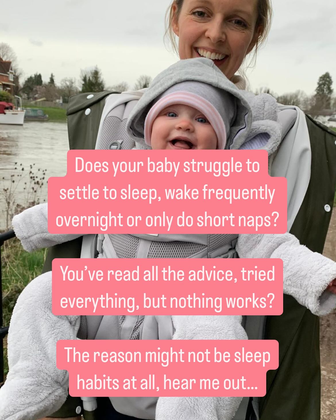settled_sleep Facebook ad: Does your baby struggle to settle to sleep…