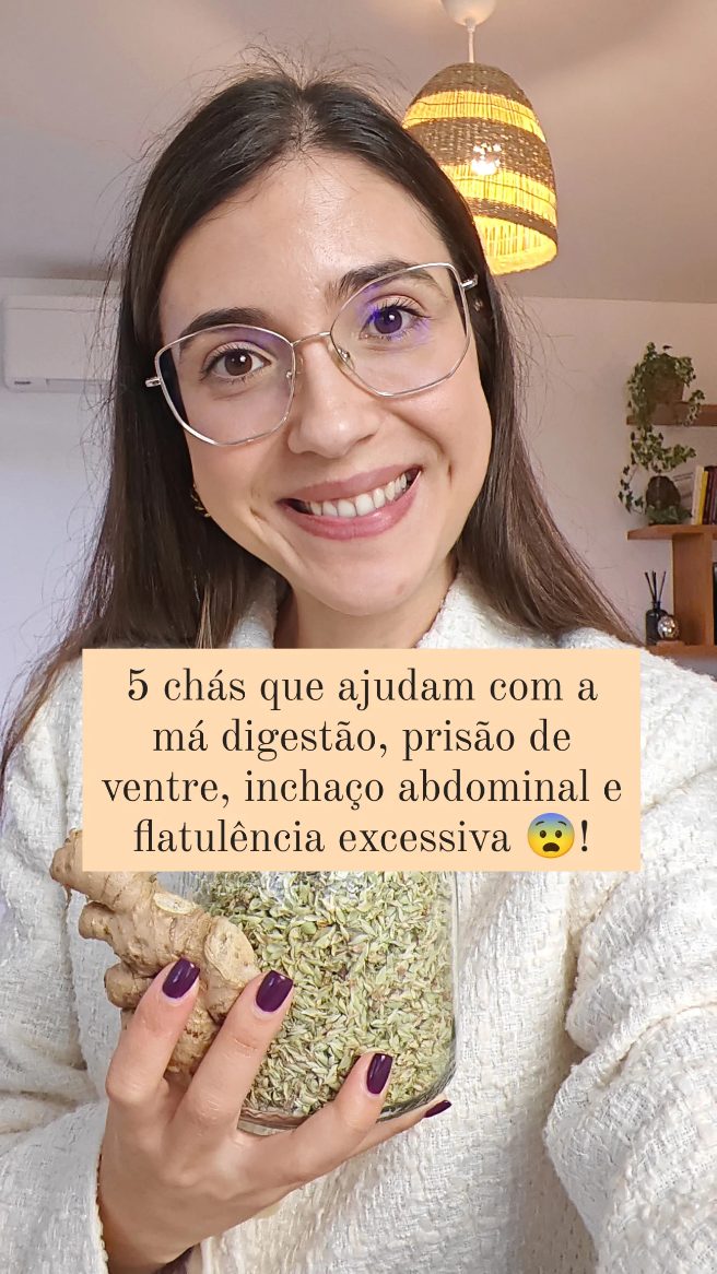 Vera Dias Health Coach Facebook ad: SUGESTÕES DE INFUSÕES PARA O ESTÔMAGO E INTESTINO!