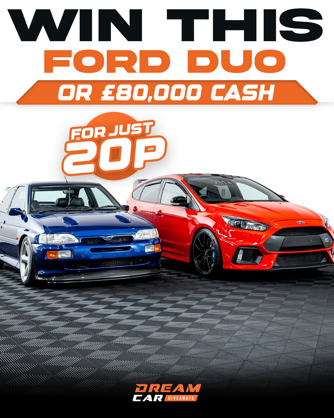 Dream Car Giveaways Facebook ad