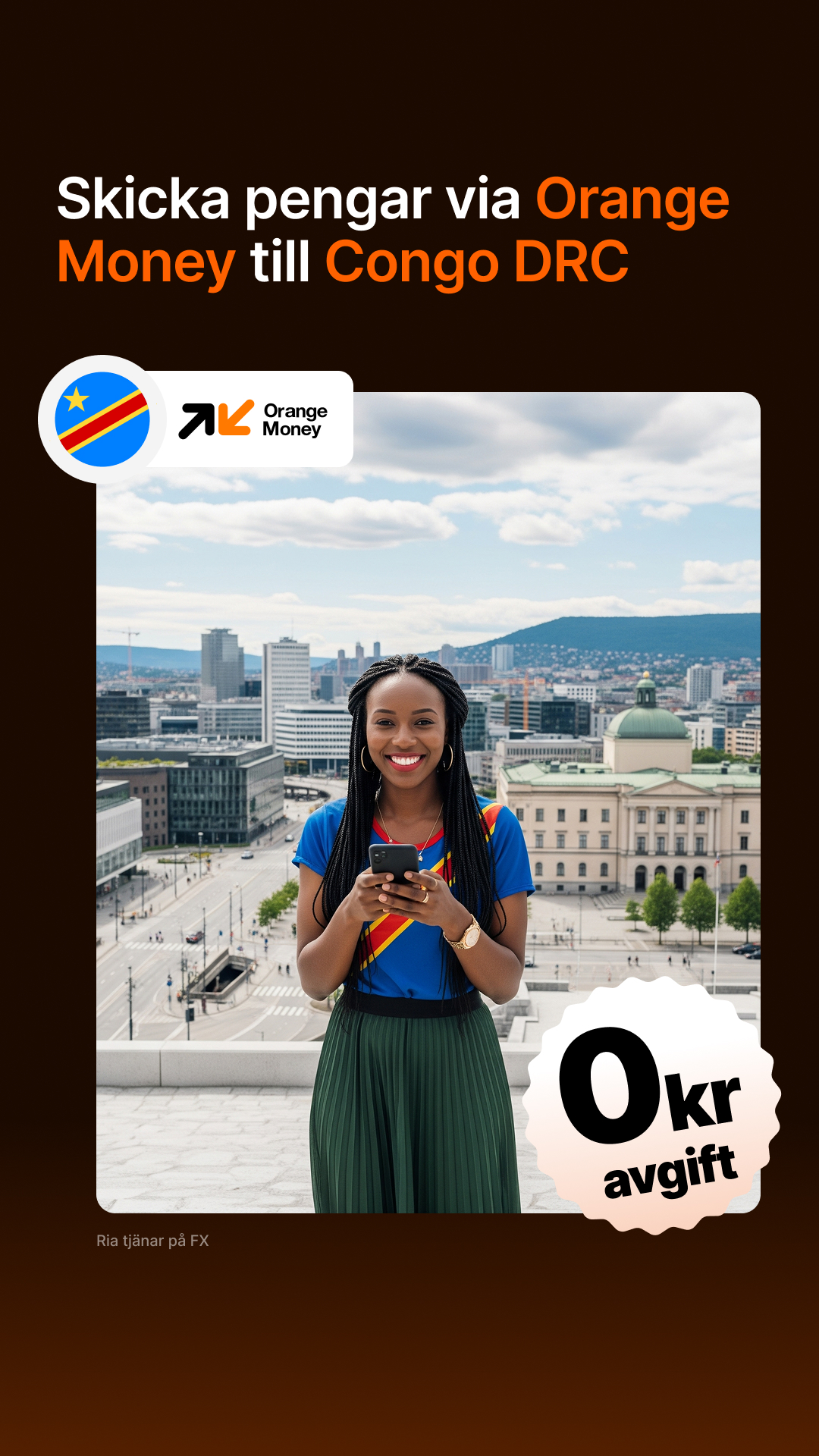 Ria Money Transfer Facebook ad