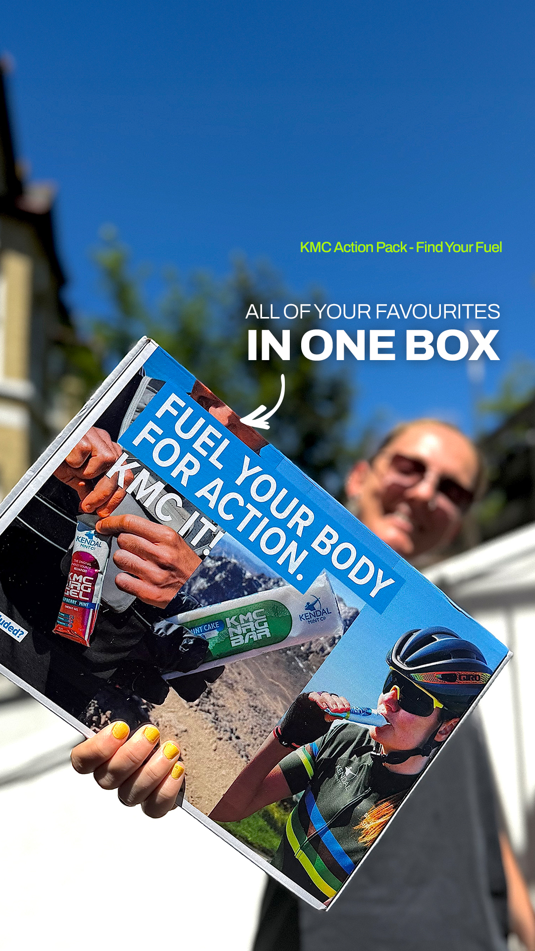 Kendal Mint Co Facebook ad: Find Your Fuel With KMC