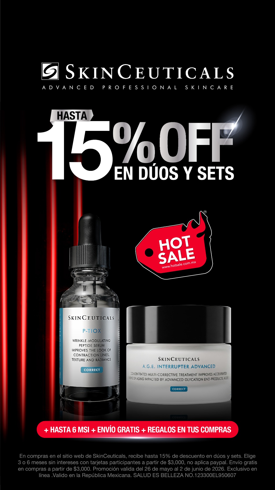 SkinCeuticals Facebook ad from May 26, 2026