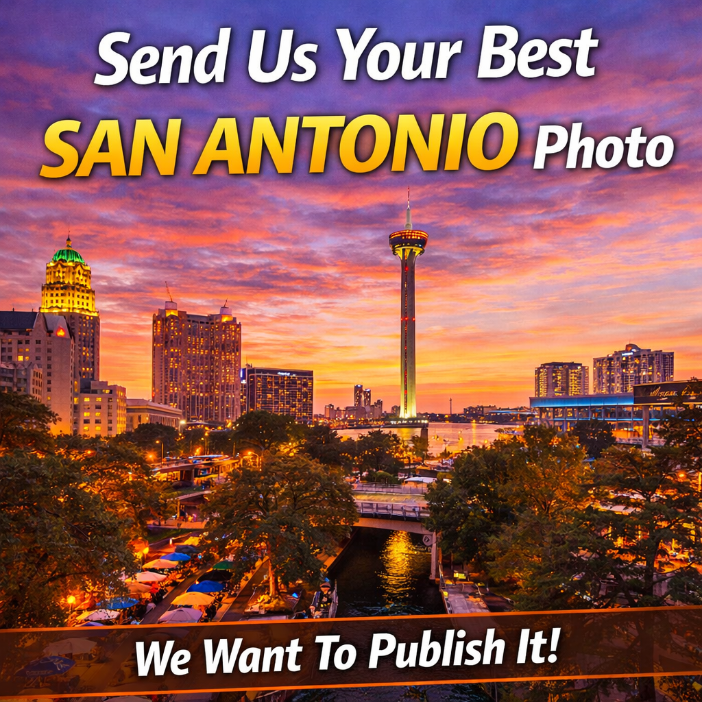 Silent Spark Press Facebook ad: Send Us Your San Antonio Photo