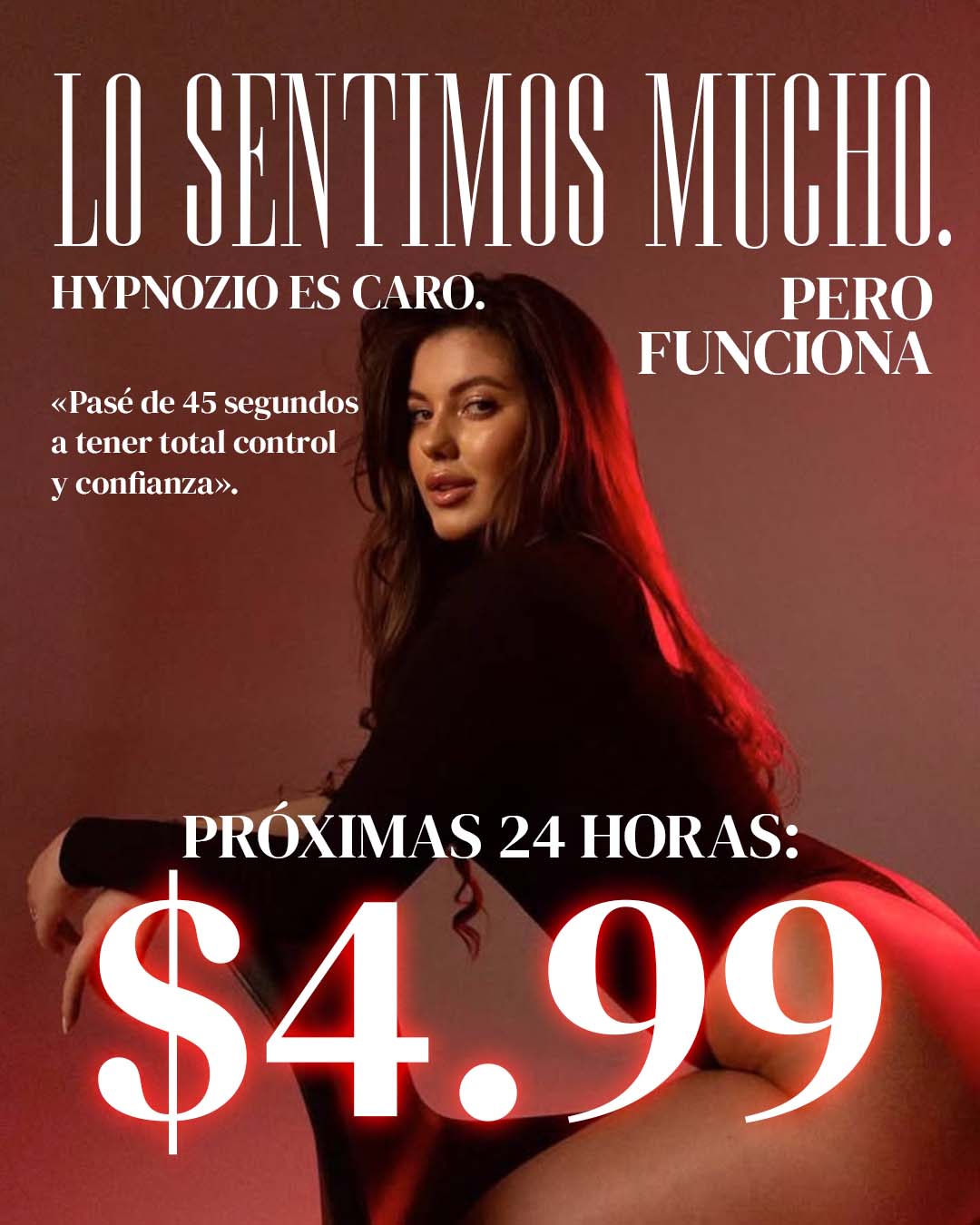 Dr. Sofia Monroe Facebook ad: La hipnoterapia hará que te sientas más seguro y con…