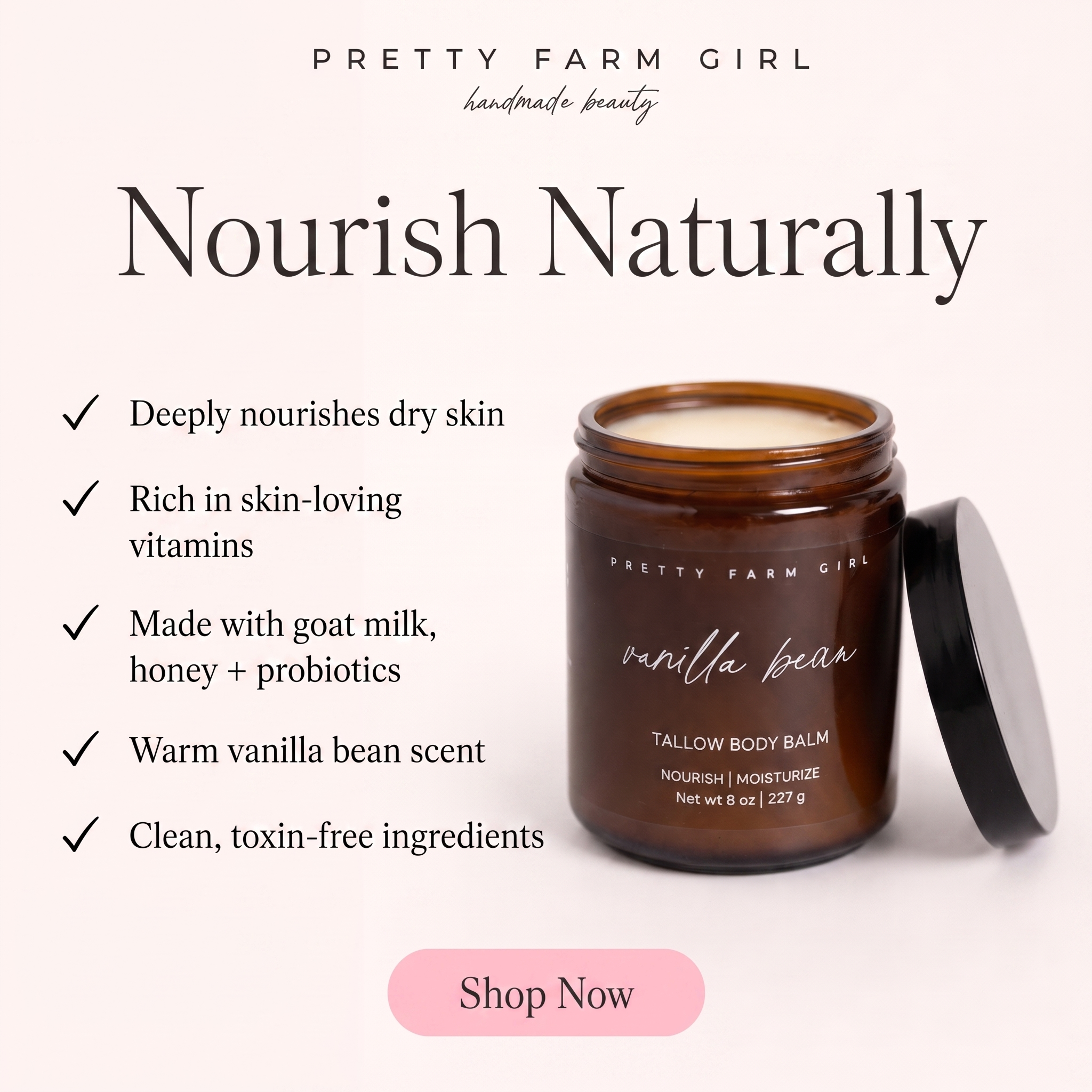 Pretty Farm Girl Facebook ad