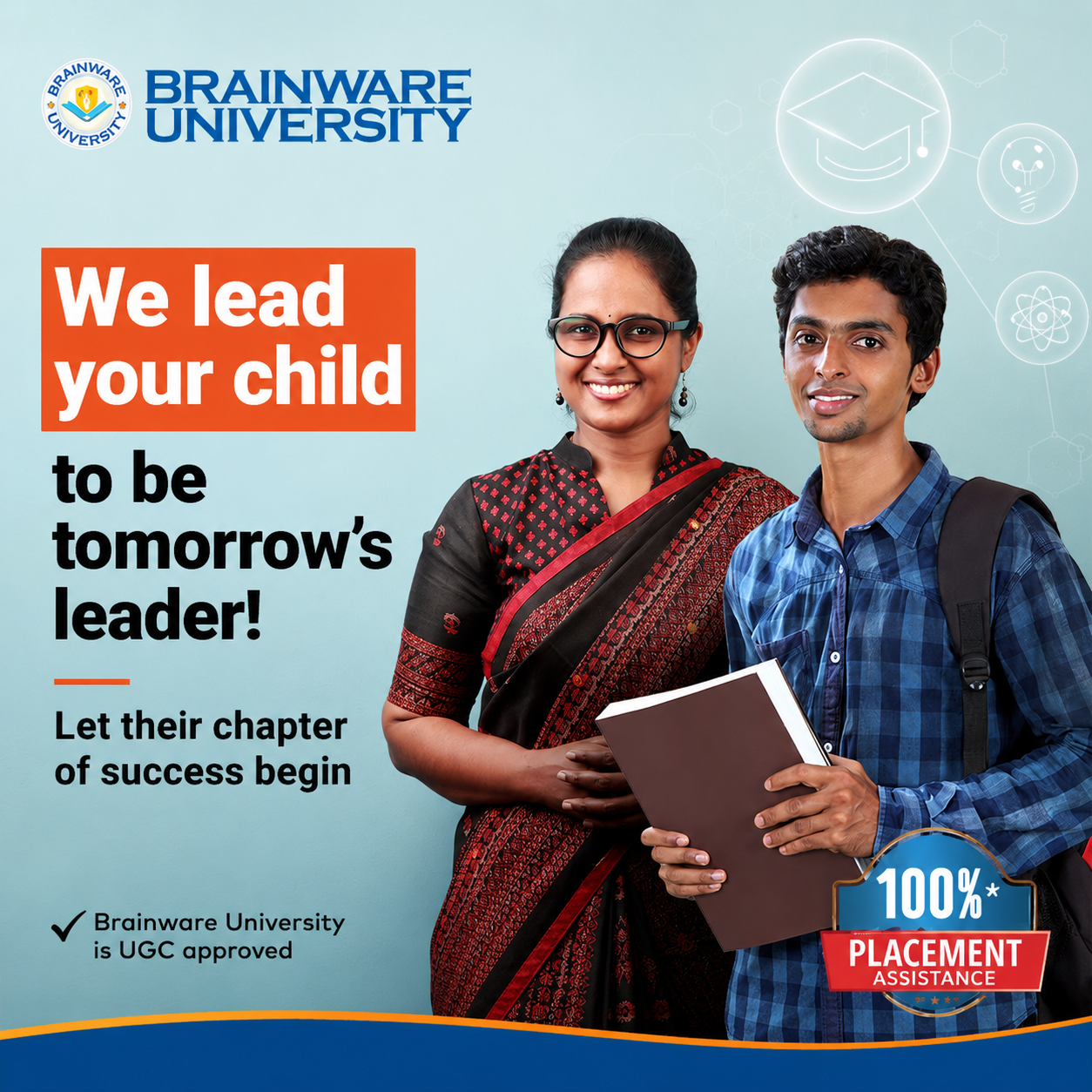 Brainware University Facebook ad