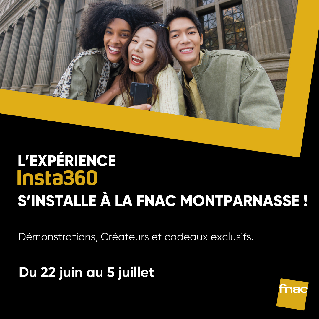 Fnac Facebook ad: Fnac Montparnasse