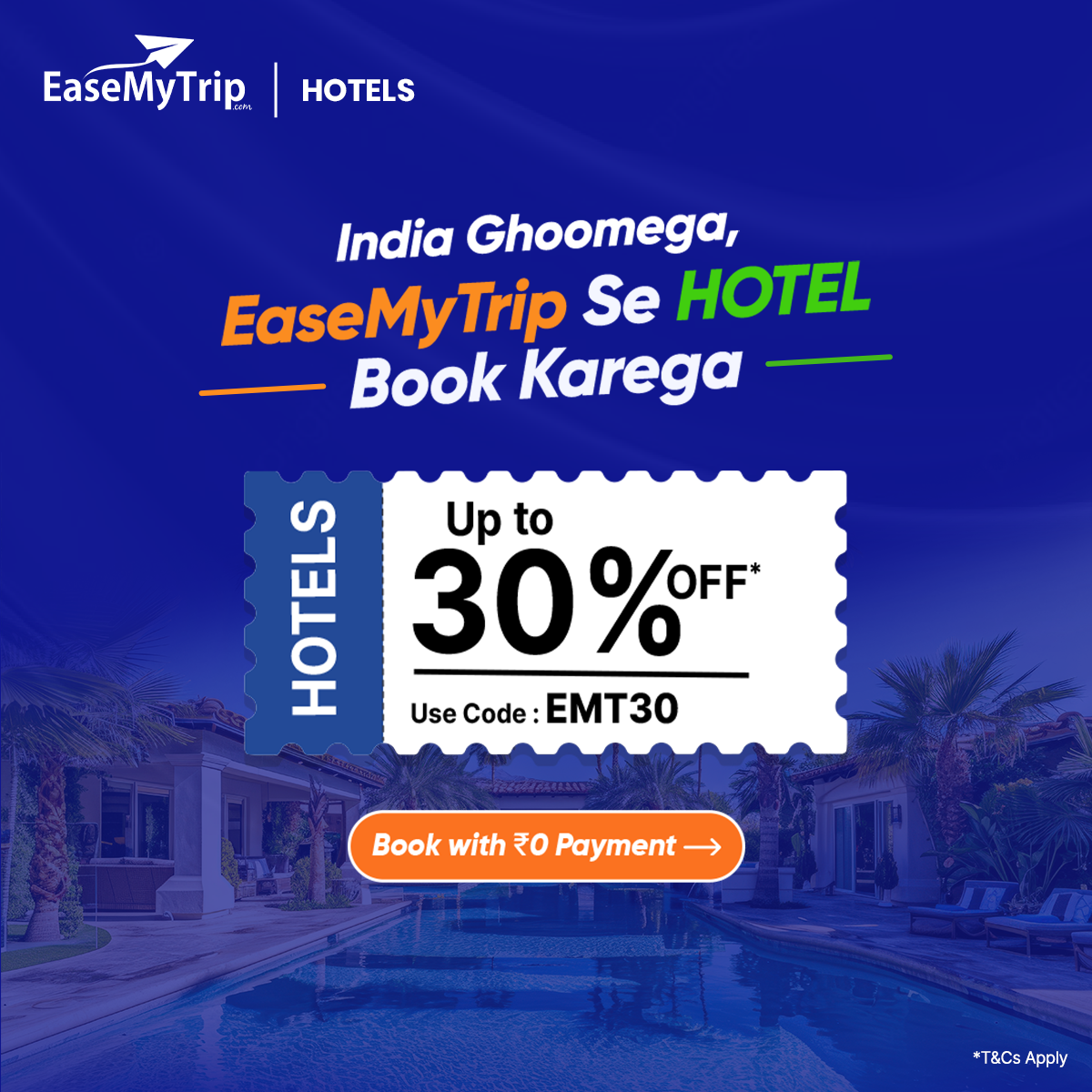EaseMyTrip.com Facebook ad