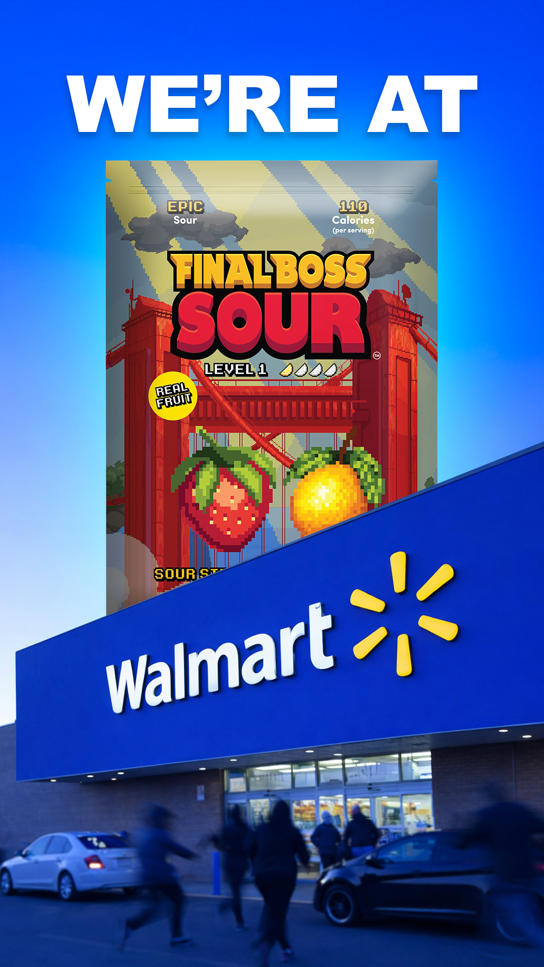 FINAL BOSS SOUR Facebook ad: Final Boss Sour @ Walmart