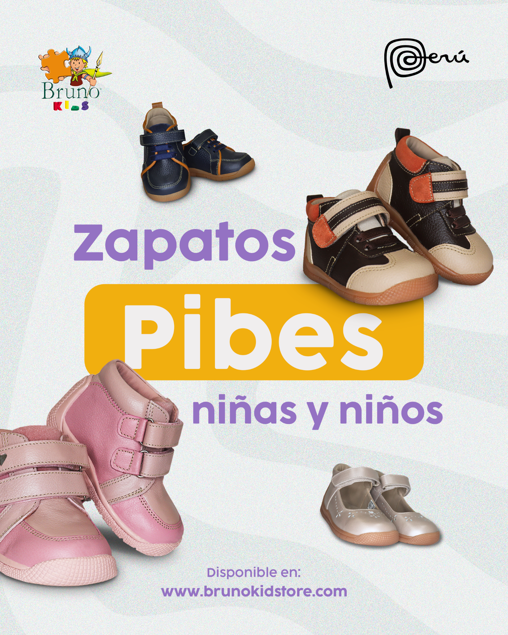 Bruno Kids Facebook ad: Dar pasos seguros también es parte de crecer…