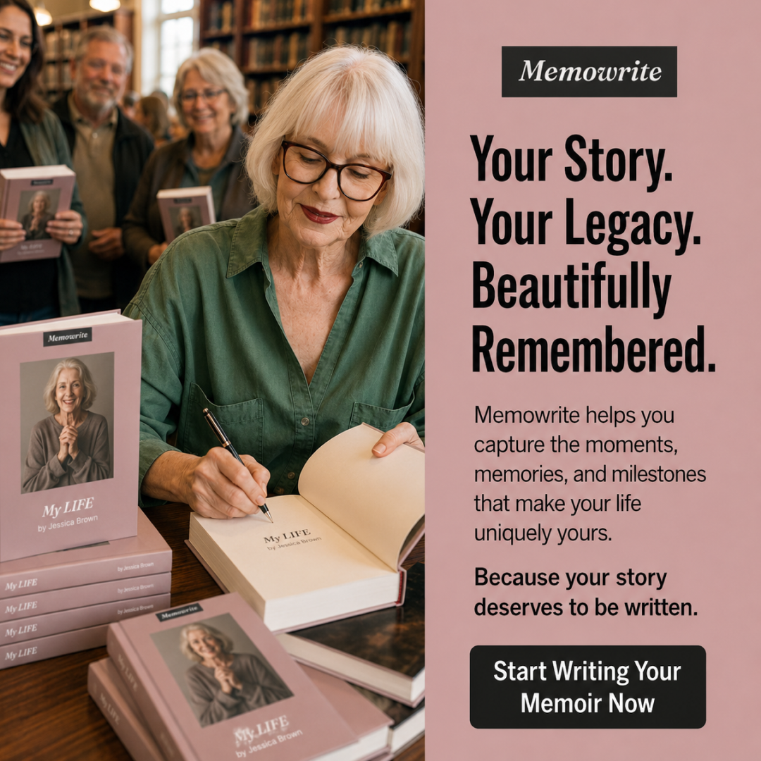 Memowrite Facebook ad
