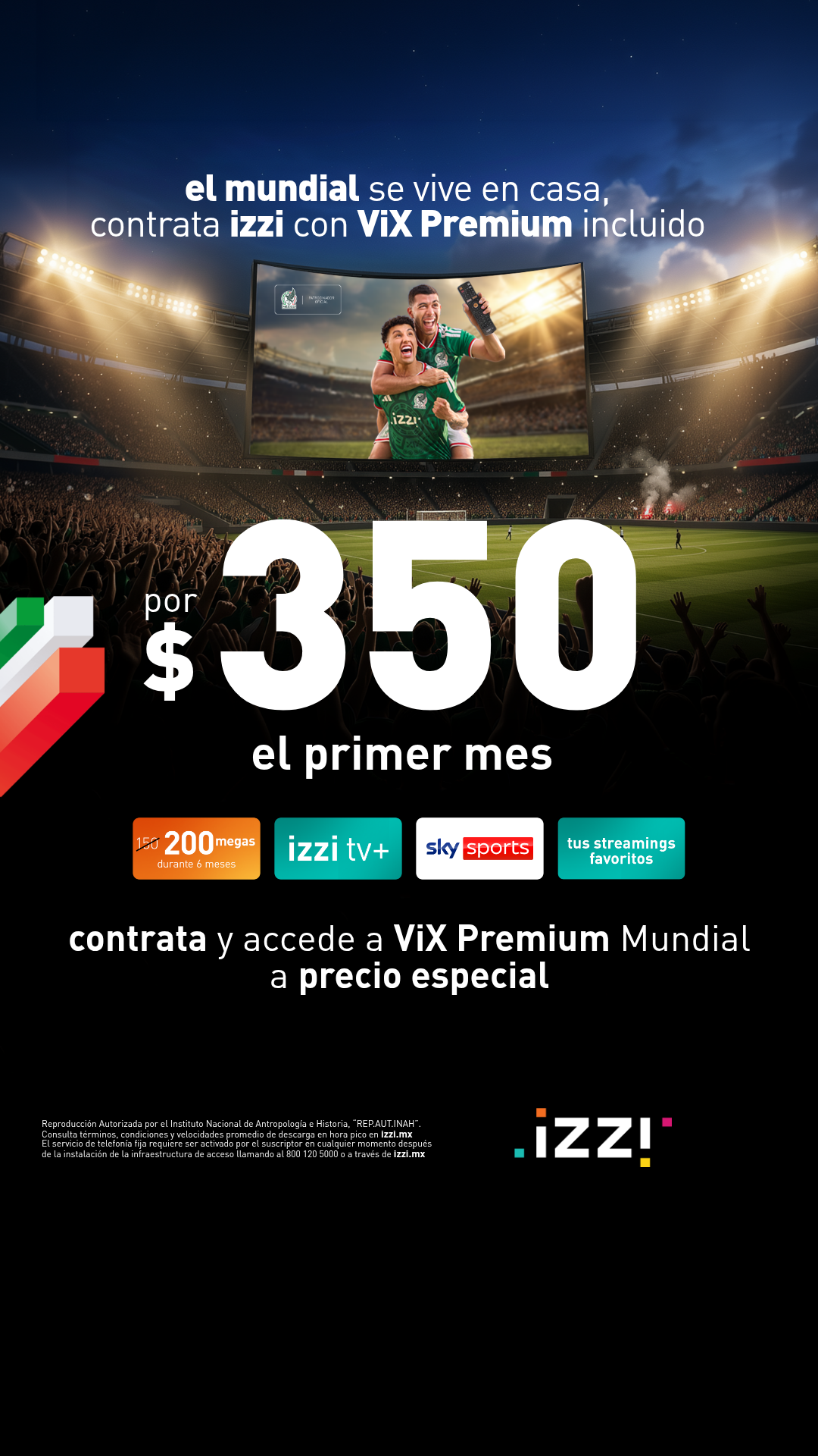 izzi telecom Facebook ad