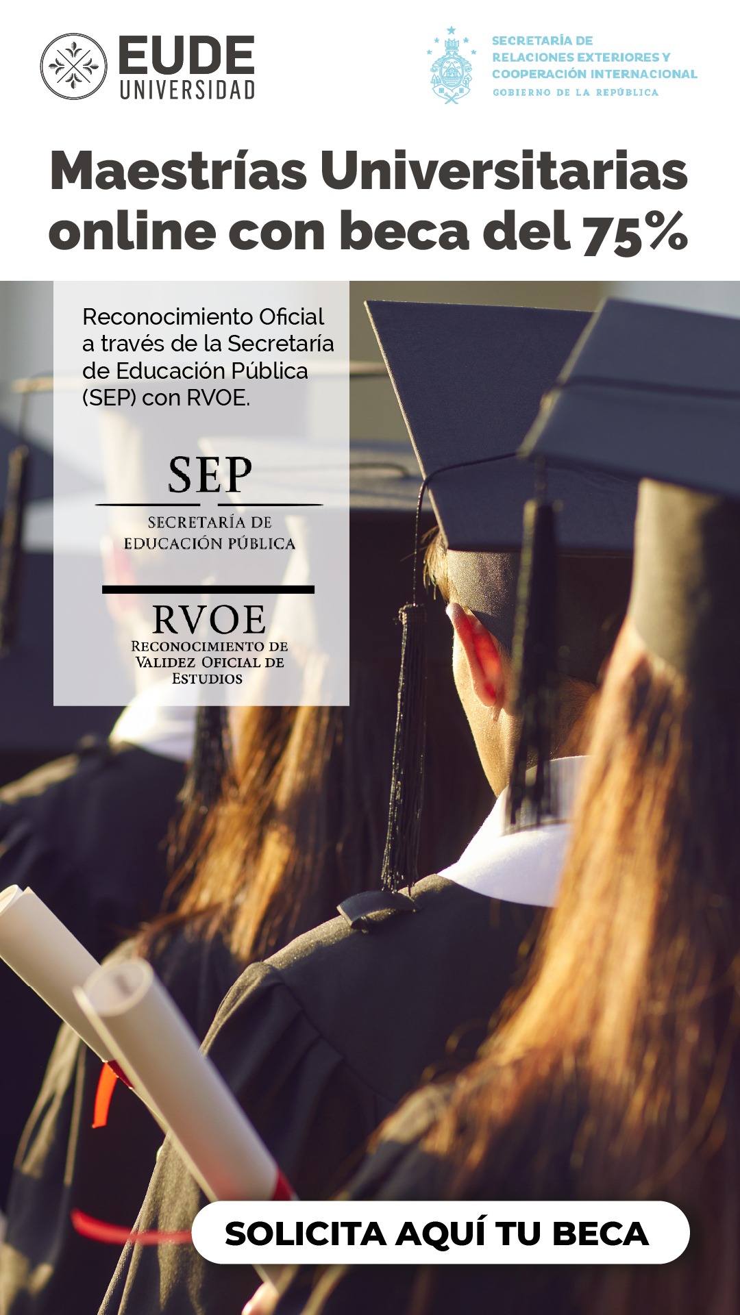 EUDE Business School Escuela Europea de Dirección y Empresa Facebook ad