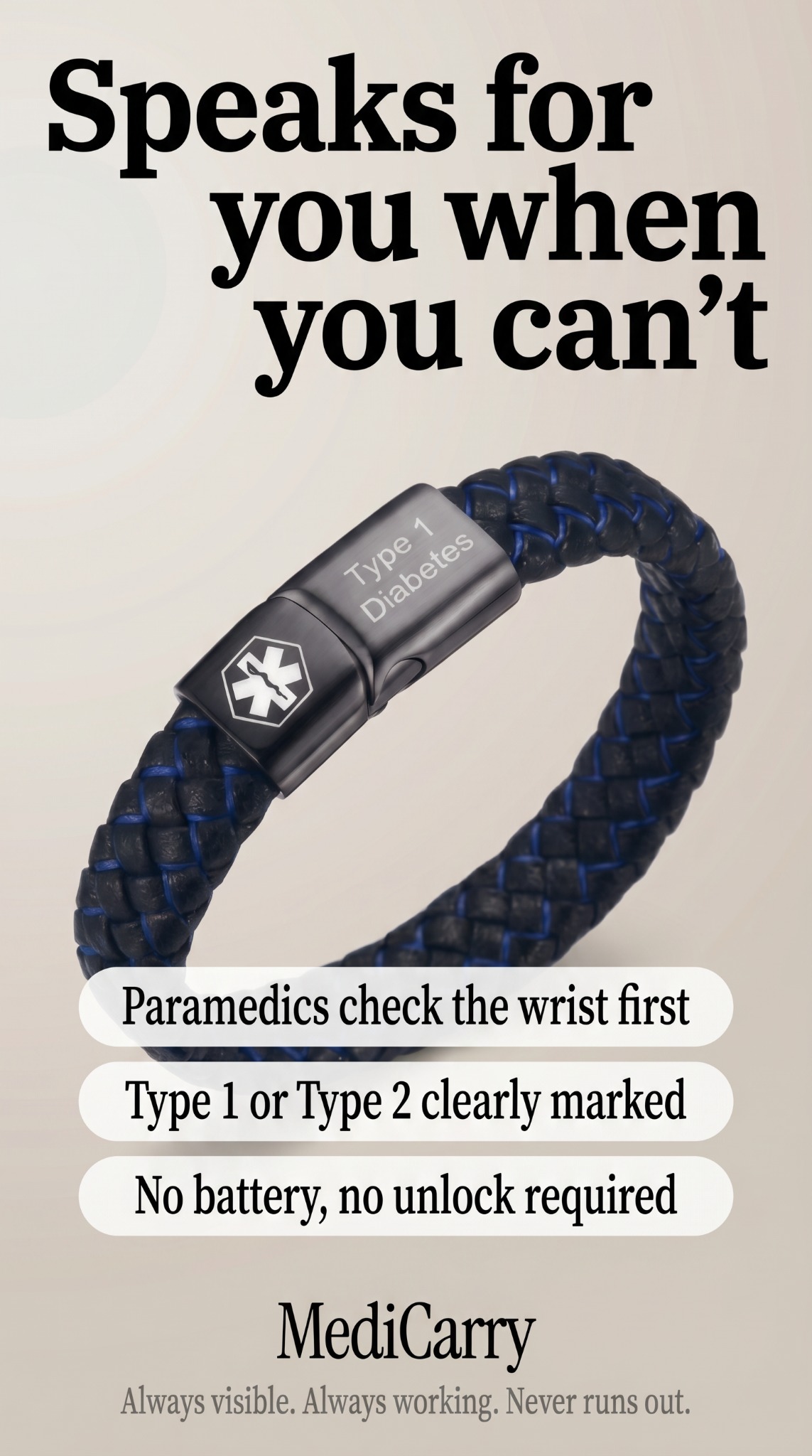 MediCarry ID Facebook ad