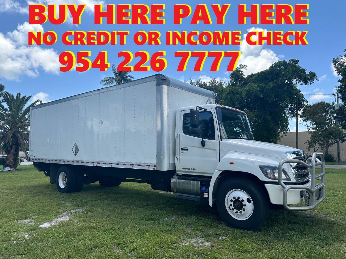 Avraham Arev Facebook ad: 2020 HINO 268 26ft box truck