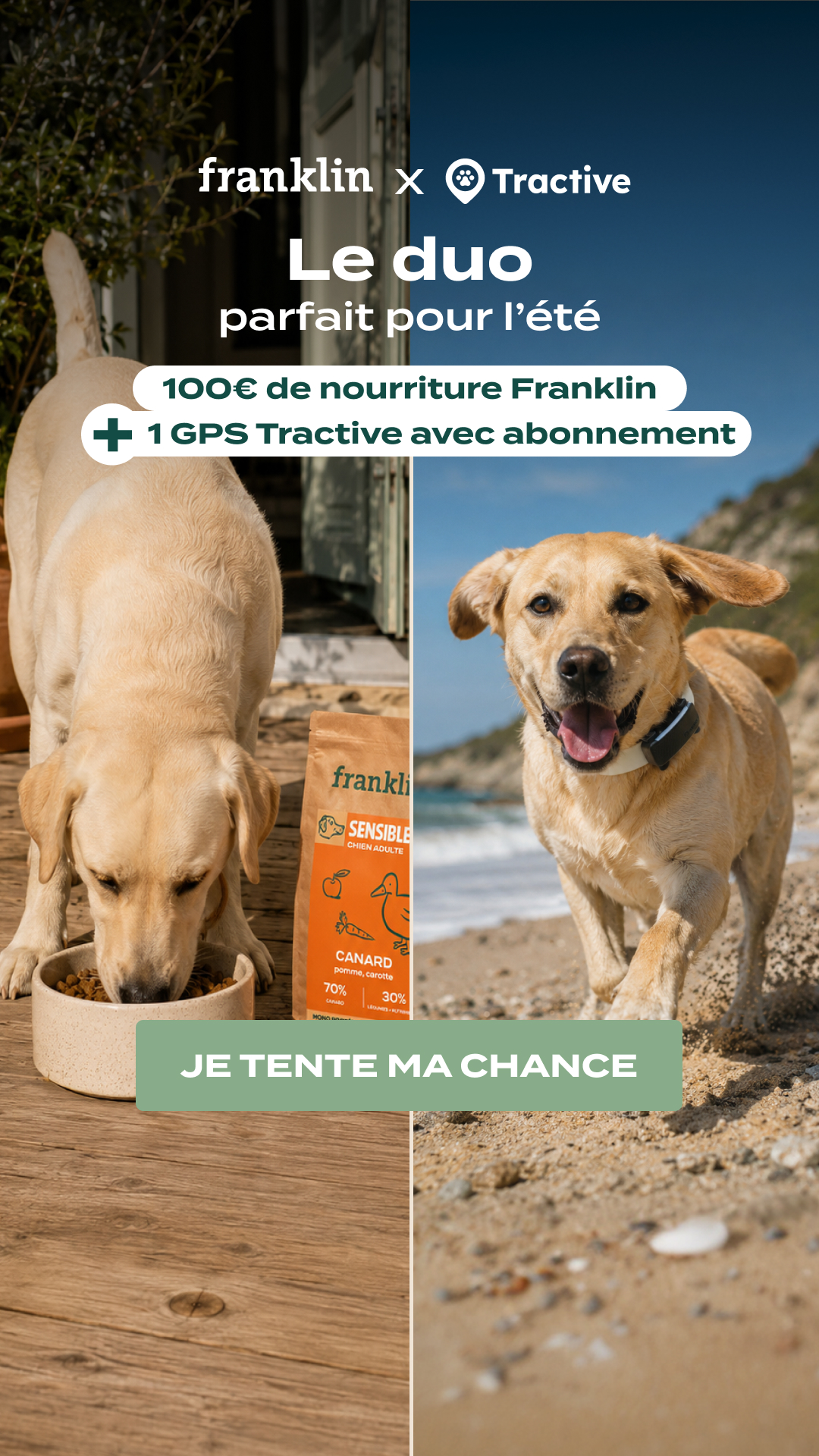 Franklin Pet Food Facebook ad