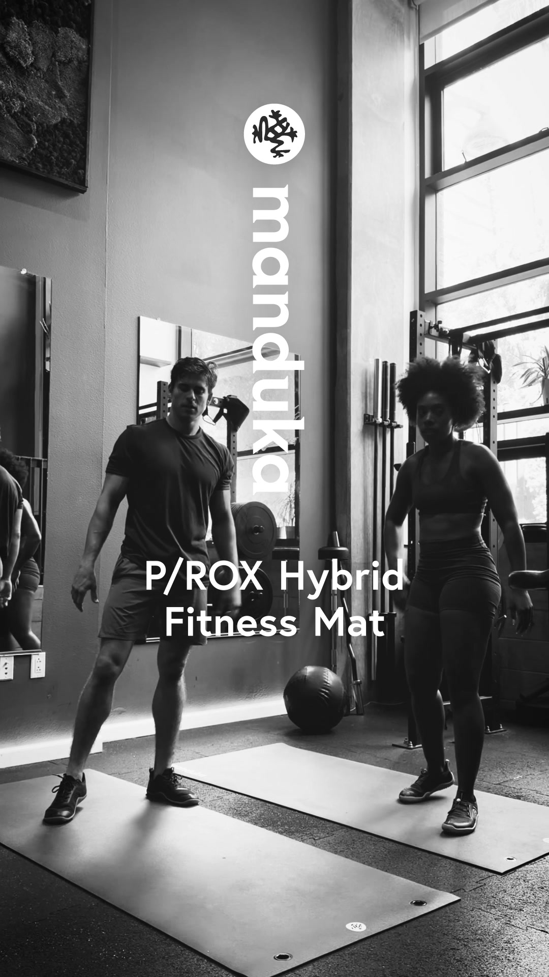 Manduka Facebook ad: P/ROX Hybrid Fitness Mat