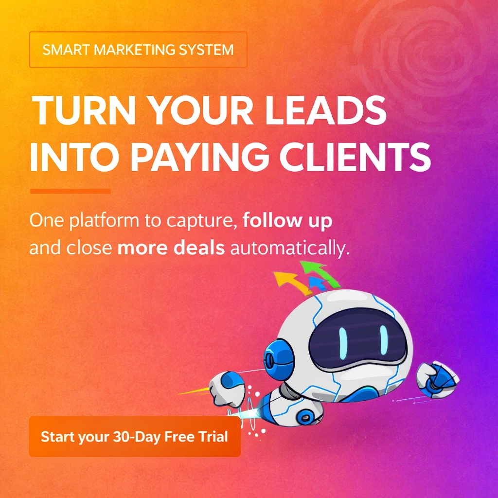 HighLevel Expert Facebook ad: Start your 30 Day Free Trial today
