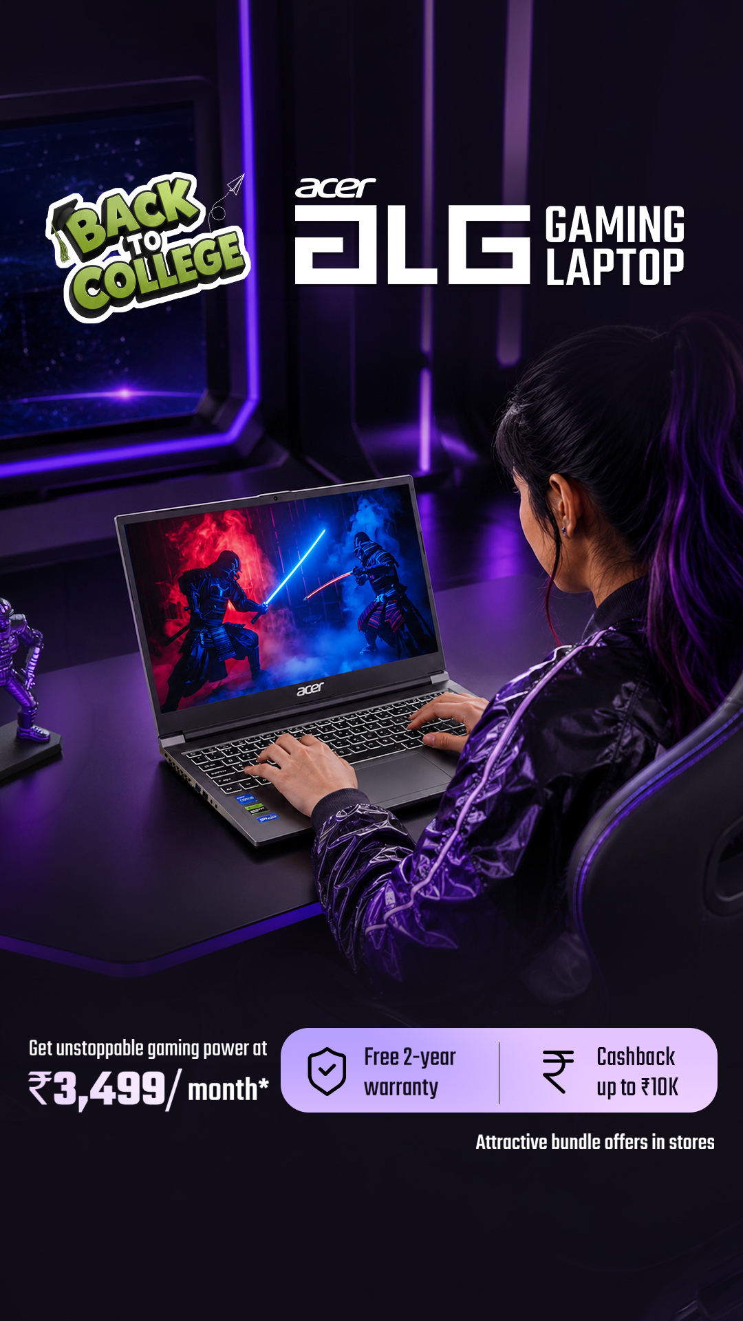 Acer India Facebook ad