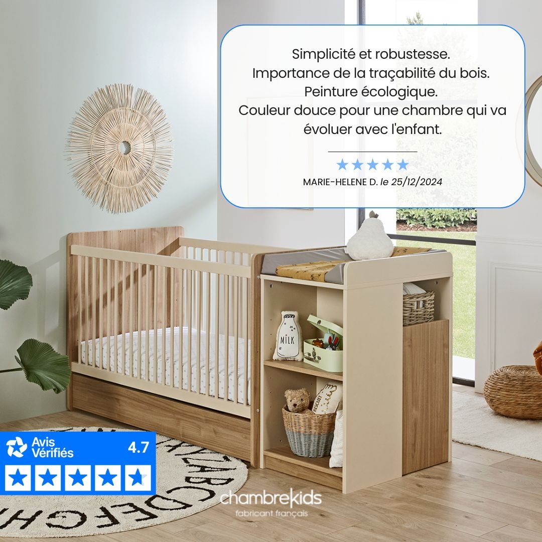 Chambrekids Facebook ad: +60 000 familles nous ont déjà fait confiance…
